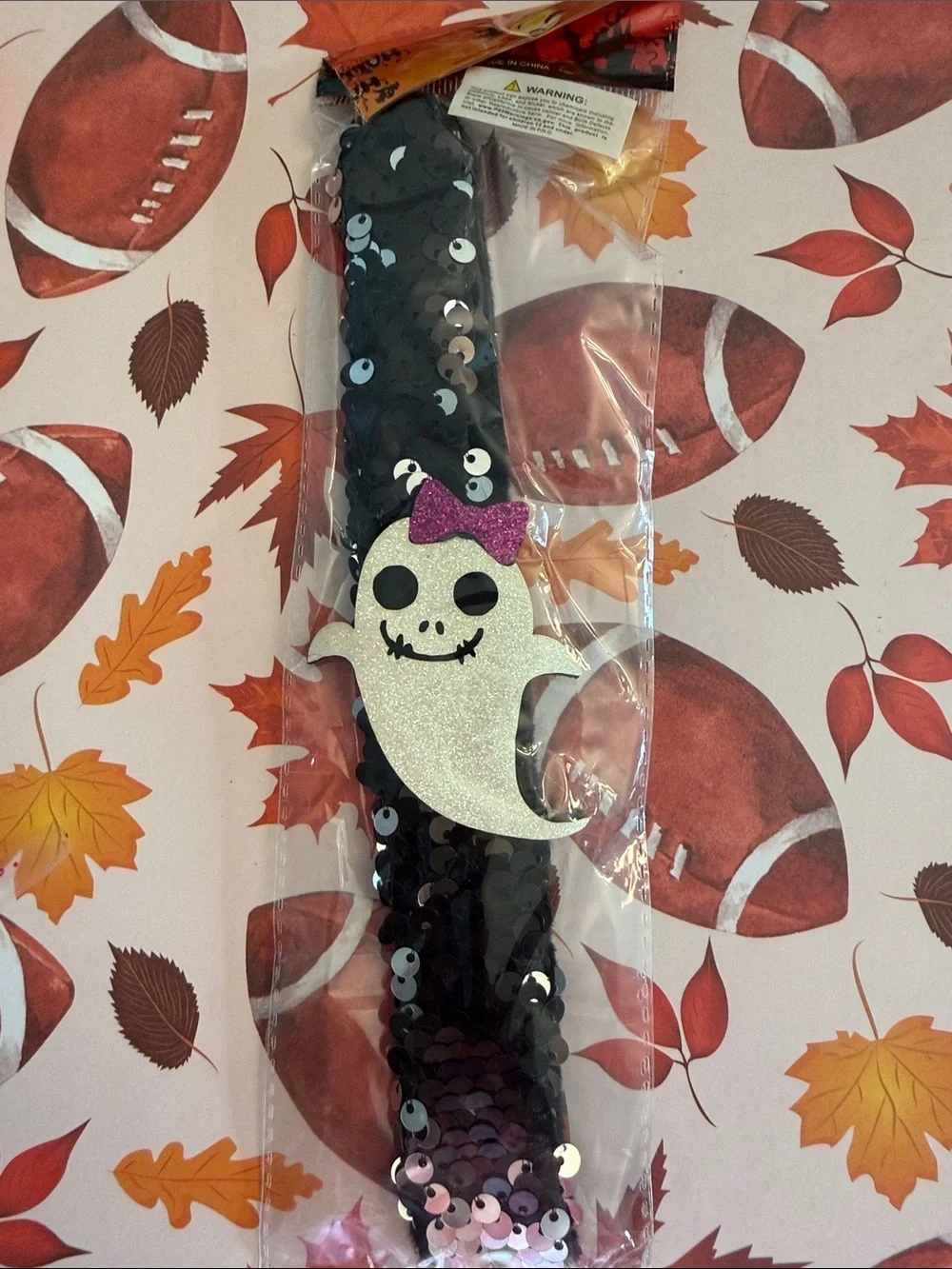 Kids Bling Halloween Themed Slap Bracelets (Different Styles Available)